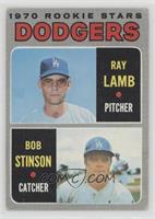 1970 Rookie Stars - Ray Lamb, Bob Stinson [Good to VG‑EX]