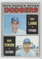 1970 Rookie Stars - Ray Lamb, Bob Stinson [Good to VG‑EX]