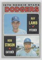 1970 Rookie Stars - Ray Lamb, Bob Stinson [Noted]