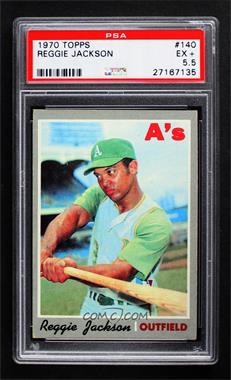 1970 Topps - [Base] #140 - Reggie Jackson [PSA 5.5 EX+]