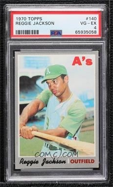 1970 Topps - [Base] #140 - Reggie Jackson [PSA 4 VG‑EX]