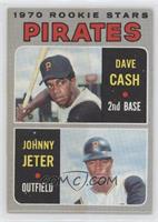 1970 Rookie Stars - Dave Cash, Johnny Jeter [Poor to Fair]
