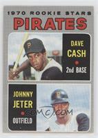 1970 Rookie Stars - Dave Cash, Johnny Jeter [Good to VG‑EX]