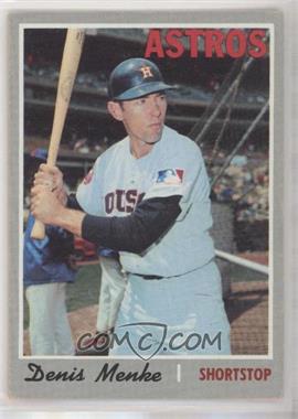 1970 Topps - [Base] #155 - Denis Menke