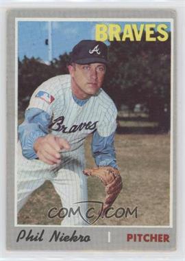 1970 Topps - [Base] #160 - Phil Niekro