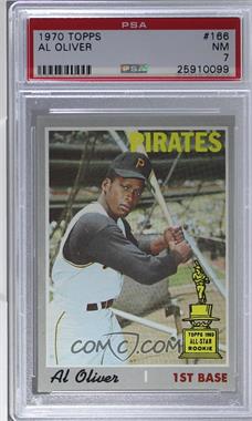 1970 Topps - [Base] #166 - Al Oliver [PSA 7 NM]