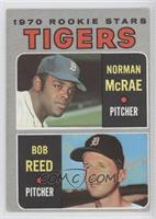 1970 Rookie Stars - Norm McRae, Bob Reed [Good to VG‑EX]