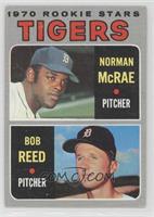 1970 Rookie Stars - Norm McRae, Bob Reed [Good to VG‑EX]