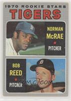 1970 Rookie Stars - Norm McRae, Bob Reed [Good to VG‑EX]