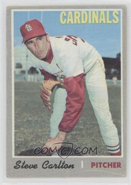 1970 Topps - [Base] #220 - Steve Carlton [Good to VG‑EX]