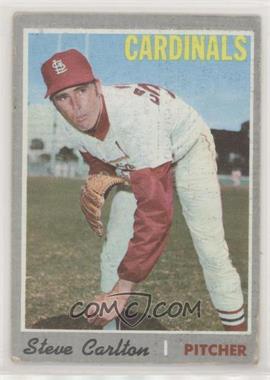 1970 Topps - [Base] #220 - Steve Carlton [Good to VG‑EX]