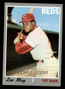 1970 Topps - [Base] #225 - Lee May [VG EX]