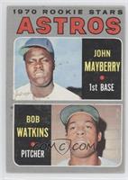 1970 Rookie Stars - John Mayberry, Bob Watkins [Good to VG‑EX]