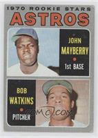 1970 Rookie Stars - John Mayberry, Bob Watkins