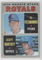 1970 Rookie Stars - Al Fitzmorris, Scott Northey [Noted]