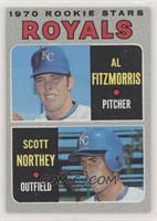 1970 Rookie Stars - Al Fitzmorris, Scott Northey