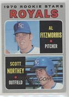 1970 Rookie Stars - Al Fitzmorris, Scott Northey [Good to VG‑EX]