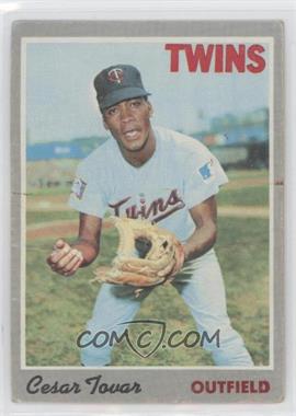 1970 Topps - [Base] #25.1 - Cesar Tovar (No Black Dot Under A in Tovar)