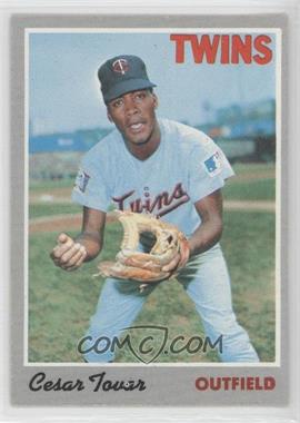 1970 Topps - [Base] #25.1 - Cesar Tovar (No Black Dot Under A in Tovar)