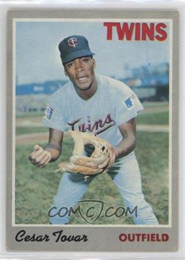 1970 Topps - [Base] #25.1 - Cesar Tovar (No Black Dot Under A in Tovar) [Good to VG‑EX]