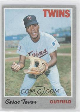 1970 Topps - [Base] #25.1 - Cesar Tovar (No Black Dot Under A in Tovar)