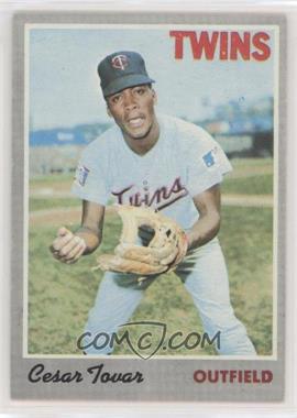 1970 Topps - [Base] #25.1 - Cesar Tovar (No Black Dot Under A in Tovar)