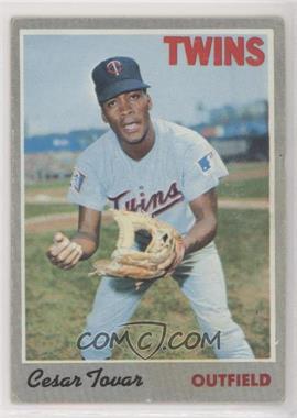 1970 Topps - [Base] #25.1 - Cesar Tovar (No Black Dot Under A in Tovar) [Good to VG‑EX]