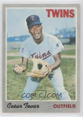 1970 Topps - [Base] #25.1 - Cesar Tovar (No Black Dot Under A in Tovar) [Poor to Fair]