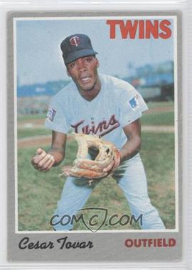 1970 Topps - [Base] #25.1 - Cesar Tovar (No Black Dot Under A in Tovar) [Noted]