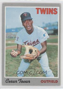 1970 Topps - [Base] #25.1 - Cesar Tovar (No Black Dot Under A in Tovar)