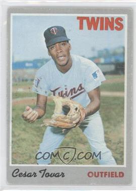 1970 Topps - [Base] #25.1 - Cesar Tovar (No Black Dot Under A in Tovar) [Poor to Fair]