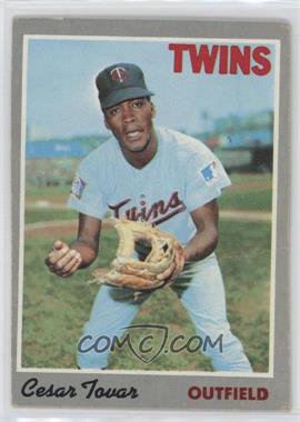 1970 Topps - [Base] #25.1 - Cesar Tovar (No Black Dot Under A in Tovar) [Poor to Fair]