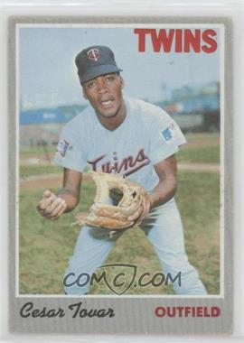 1970 Topps - [Base] #25.1 - Cesar Tovar (No Black Dot Under A in Tovar) [Good to VG‑EX]