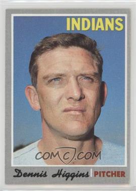 1970 Topps - [Base] #257 - Dennis Higgins [Good to VG‑EX]