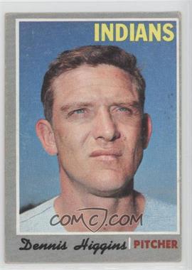 1970 Topps - [Base] #257 - Dennis Higgins [Good to VG‑EX]