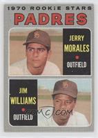 1970 Rookie Stars - Jerry Morales, Jim Williams