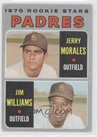 1970 Rookie Stars - Jerry Morales, Jim Williams [Noted]