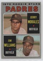 1970 Rookie Stars - Jerry Morales, Jim Williams