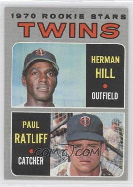 1970 Topps - [Base] #267 - 1970 Rookie Stars - Herman Hill, Paul Ratliff
