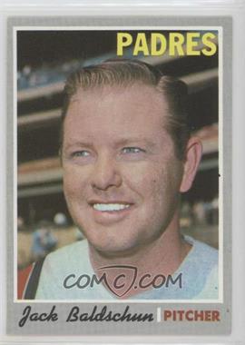 1970 Topps - [Base] #284 - Jack Baldschun