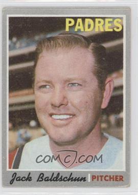 1970 Topps - [Base] #284 - Jack Baldschun [Noted]