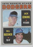 1970 Rookie Stars - Jack Jenkins, Bill Buckner [Poor to Fair]