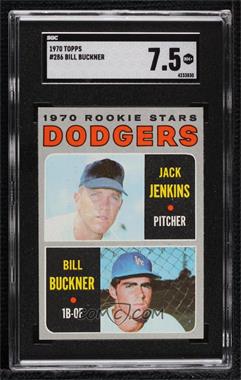 1970 Topps - [Base] #286 - 1970 Rookie Stars - Jack Jenkins, Bill Buckner [SGC 7.5 NM+]