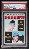 1970 Rookie Stars - Jack Jenkins, Bill Buckner [PSA 4 VG‑EX]