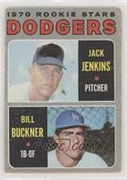 1970 Rookie Stars - Jack Jenkins, Bill Buckner [Poor to Fair]
