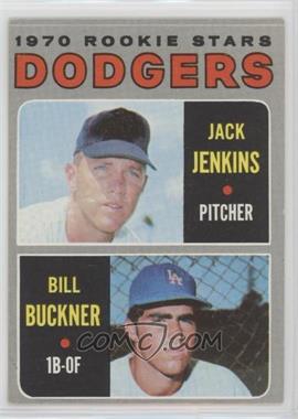 1970 Topps - [Base] #286 - 1970 Rookie Stars - Jack Jenkins, Bill Buckner