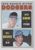 1970 Rookie Stars - Jack Jenkins, Bill Buckner