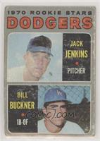 1970 Rookie Stars - Jack Jenkins, Bill Buckner [Poor to Fair]