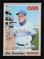 Leo Durocher [JSA Certified COA Sticker]