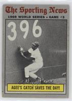 1969 World Series - Agee's Catch Saves the Day!